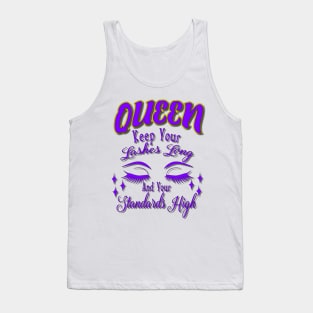 Queen Lashes Tank Top